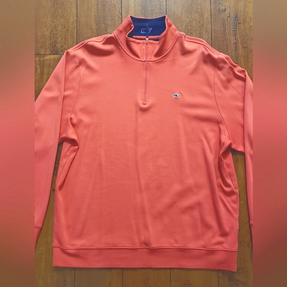 SOLD- Mens XL Vineyard Vines Quarter Zip Pullover - Picture 2 of 7